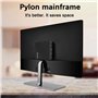 MINIS FORUM Mini PC sans Ventilateurr Celeron N4020 (jusqu'à 2,8 GHz) 4 Go DDR4 / 64 Go eMMC Mini Ordinateur Port HDMI et VGA 2,