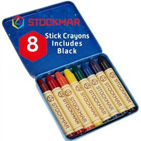 Stockmar - 31000 - 8 pastels à la cire d'abeille