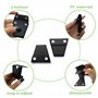 LIANCHEN 2 PCS Verrouillage positionneur Clip de Verrouillage Sécurité Véhicule Clips Universel Sécurité De Véhicule Clips Ceint
