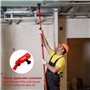 Support Extensible pour Pinceau de Peinture Multi-Angles, Adaptateur Réglable pour Manche Télescopique, Outil Universel pour Pei