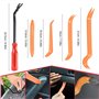 MumdoYAL 12 Outils de Levier pour Voiture, Ensemble de Coins de Garniture pour Le démontage des Garnitures intérieures de Voitur