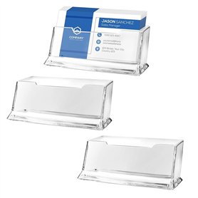 Porte-cartes de Visite Transparent