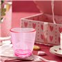 Mritrit Lot de 6 Verres à Shot Cœur, Rose Soju Verre pour Anniversaire et Saint-Valentin, 45 ml Petit Verre à Liqueur Reutilisab