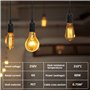Douille de Lampe E27 avec Câble Support d'ampoule E27 Douille de Rénovation pour Ampoules à Incandescence et Ampoules LED 4A 250