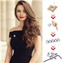 Fermoir à Goupille de Verrouillage en Métal Broches Fermoirs Verrous Pins pour Bijoux Badges Insigne Artisanat DIY avec Clé 30 P
