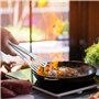 Pince de Cuisine en Acier Inoxydable, 3 Pièces Pinces de Barbecue Inox Pinces de cuisson pour Griller, Buffet, Viande, Salade, 2