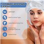 Ellxen Bonnet de plopping en maille pour sécher les cheveux bouclés, filet de plopping avec cordon de serrage, filet réutilisabl
