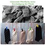 55 PCS Chaussettes Clip Machine à Laver et sèche-Linge, Clip Chaussettes colorées avec 2 Sacs de Rangement, Clip Chaussettes ant