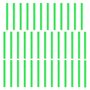 JRSHIRLEYLTD Lot de 38 réflecteurs de rayons de vélo - Réflecteurs de visibilité pour vélo d'enfant - Vert