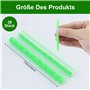 JRSHIRLEYLTD Lot de 38 réflecteurs de rayons de vélo - Réflecteurs de visibilité pour vélo d'enfant - Vert