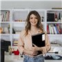 Plastique Reliure Protège-Documents avec 40 Pochettes Transparentes Affichage Livre Présentation pour L'œu