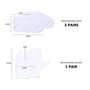 1 paire de gants hydratants