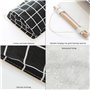 Lot de 3 sacs suspendus grillagés étanches - Accessoires de rangement en coton et lin - Sac utilitaire à suspendre - Convient po