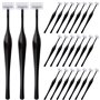 PAGOW Lot de 24 rasoirs à sourcils