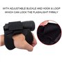MLMLH Gant Lampe de Poche de Plongée, Support de Lampe de Plongée, Étui Lampe Poche à Main, Poignet Lampe de Poche Holster, pour