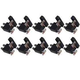 Jadeshay Brosses Carbone - 10 Pcs Brosse à Charbon pour générateur 4KW 5KW 7KW Bonne Conduction Thermique et propriétés lubrifia