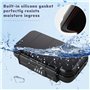 WEFHEF Coffre-Fort Portable Étanche Sécurité Mini Coffre Fort Anti-Vol Coffre Fort Telephone Portable avec Câble Acier Coffre-Fo