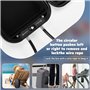 WEFHEF Coffre-Fort Portable Étanche Sécurité Mini Coffre Fort Anti-Vol Coffre Fort Telephone Portable avec Câble Acier Coffre-Fo