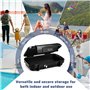 WEFHEF Coffre-Fort Portable Étanche Sécurité Mini Coffre Fort Anti-Vol Coffre Fort Telephone Portable avec Câble Acier Coffre-Fo