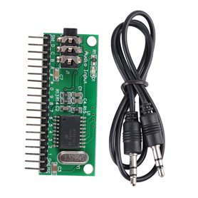 Module de Décodeur Audio MT8870 Module Vocal à 16 Canaux Carte de Décodeur Audio DTMF pour la Composition et le Décodage de Télé