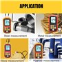 Largeur en acier de jauge d'épaisseur 1.2-220mm ultrasonique de GM100 Digital, appareil de contrôle d'épaisseur, écran LCD à qua