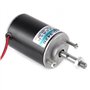 Moteurs à Aimant Permanent, 12 / 24V 30W CC/CCW à Grande vitesse Moteur à Engrenages Electriques à Aimant permanent à Faible Bru