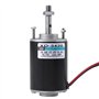 Moteurs à Aimant Permanent, 12 / 24V 30W CC/CCW à Grande vitesse Moteur à Engrenages Electriques à Aimant permanent à Faible Bru