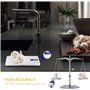 MegaWise Balance de cuisine numérique rechargeable de 15 kg - Poids en grammes et onces pour la cuisson - Graduation précise de 