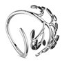 SHEGRACE Bague Arbre de Vie Femme Extraordinaire Moderne en Pur Argent 925 Sterling