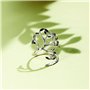 SHEGRACE Bague Arbre de Vie Femme Extraordinaire Moderne en Pur Argent 925 Sterling, Ornement Mignion Arbre Brandille Anneau Reg