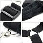 Ceinture de Poignet en Peluche Noire pour Le système de Fixation du lit à la Maison, 0