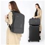 Winking Pro Pack-Sac à dos de voyage léger pour ordinateur portable 17,3" avec port de charge USB TSA Lock Antivol Résistant à l