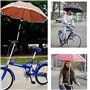 Porte Parapluie pour Poussette,Porte Parapluie Réglable,Support Porte Parapluie Rétractable Acier,Porte Parapluie Inoxydable,pou