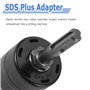 Mesee 2-13mm Adaptateur Mandrin Perçage SDS Mandrin sans Clé 1/2-20UNF Mandrin de Perceuse à Percussion avec Adaptateur pour Sup
