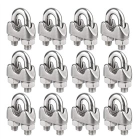 Hyber&Cara Attaches pour câbles métalliques M3