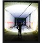 BESTSUN lampe frontale COB LED super lumineuse, lampe frontale COB LED rechargeable, lampe frontale LED rouge avec 3 modes, lamp