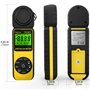 Luxmètre Numérique, Kethvoz 0,1-300,000Lux Light Meter avec Capteur Rotatif à 270° & Thermomètre (Commutable℃/℉), lluminomètre P