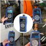 Détecteur Ammoniac Numérique avec Alarme, Kethvoz 0~100 PPM Moniteur de Gaz NH3 Mesure Humidité & Température, Detecteur Profess