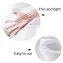 PMELCXD 100 Pièces Protection WC Jetable, Protege Toilette Jetable Protection Cuvette WC Couvre Siege WC Protège Toilettes en Pa