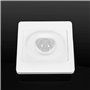 Tumnea Interrupteur d'éclairage à LED, Interrupteur de capteur de Mouvement corporel Infrarouge Automatique réglable PIR Support