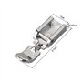 Jopto Pied presseur à Fermeture éclair à Clipser pour Machine à Coudre Singer Brother Babylock Janome Kenmore Blanc Juki New Hom