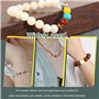 5 Pièces Aiguilles à Perles, Aiguille Perle, Aiguille à Perler, pour Artisanat et Fabrication de Bijoux