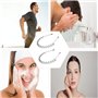 2Pcs Bandeaux en Métal Ondulés Élastiques Unisexes - Serre-tête Sport pour Hommes et Femmes - Accessoires Cheveux