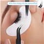 Kit Pince Extension Cils