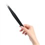 Pince à Cils, 2 Pcs Pince Extension Cils, Kit Pince Extension Cils, Pincettes à Épiler à Bouts Droit et Courbé, Pinces à Extensi