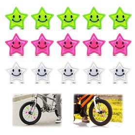Feliciay Lot de 15 rayons de vélo clicker pour rayons de vélo