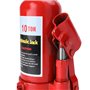 ECUTEE Cric hydraulique 10 tonnes pour Voiture, SUV, Camion Caravane, cric Bouteille hydraulique 10T, cric de Levage Manuel Port