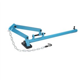 ECUTEE Bras de suspension universel - Levier d'essieu avec chaîne - Outil levier de biellette de suspension - Pour montage et dé