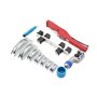 ECUTEE Cintreuse manuelle Ø 6-22 mm, cintreuse manuelle multicouche avec plage de courbure 0-90°, pince à cintrer pour tubes à m