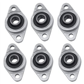 Bztzhm 6 Pièces 8mm Alliage de Zinc Palier Roulement